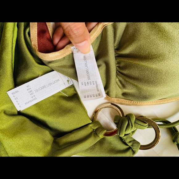 Olive bikini set - reversible - Picture 5 of 6